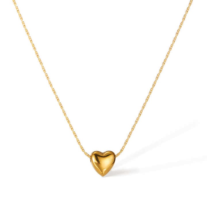 🎁 Lumora Dainty Heart Necklace – Minimal Elegance in Gold (100% off)